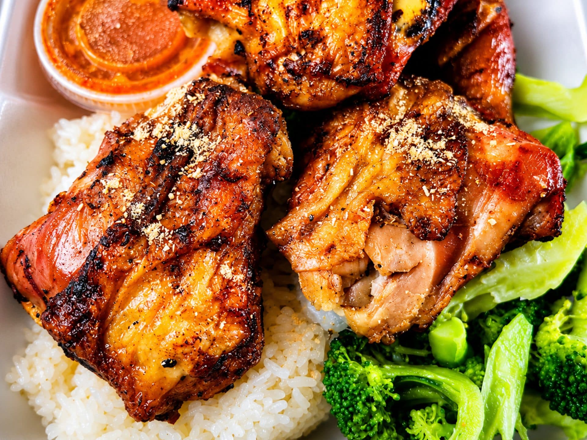 Chicken & Steamed Broccoli